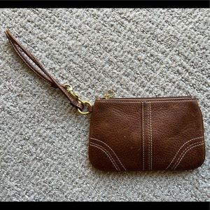 Mini Leather Purse / Wristlet